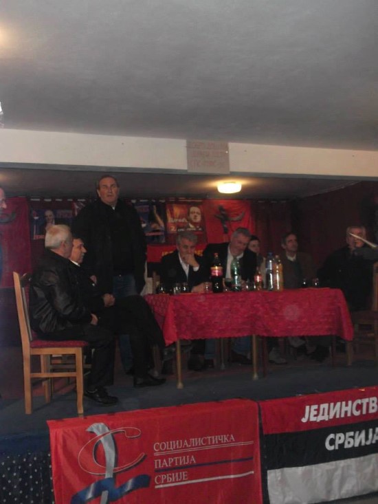 У Крвавици је 06.03.2014. године одржана трибина Коалиције „Ивица Дачић – СПС-ПУПС-ЈС“